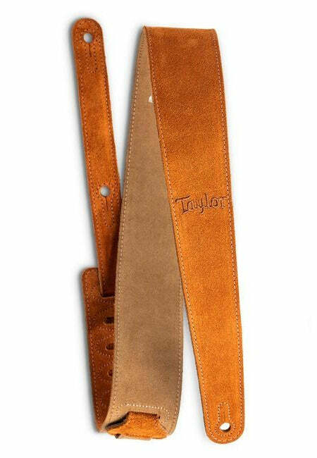 Taylor 背帶 刺繡麂皮吉他背帶 蜂蜜金色 TS Honey TLOP-4402-25