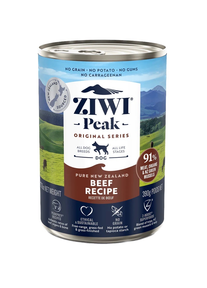 ZiwiPeak狗罐頭 牛肉配方 (12罐)