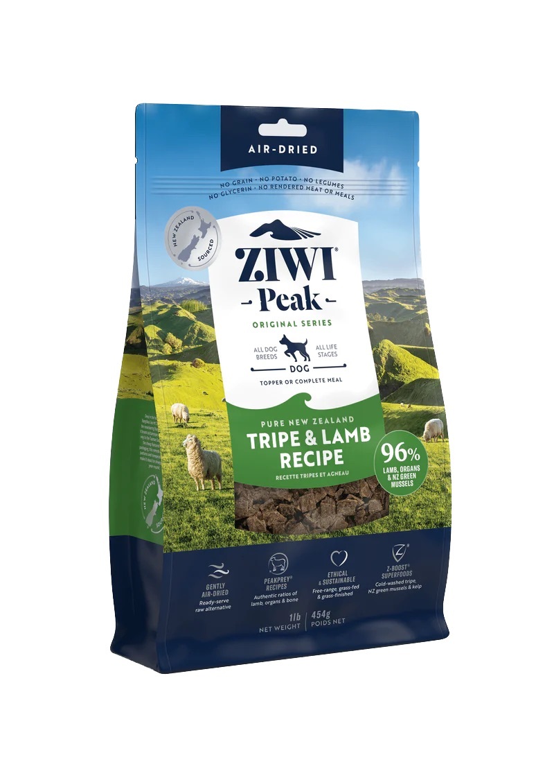 ZiwiPeak風乾狗糧 草胃及羊肉配方