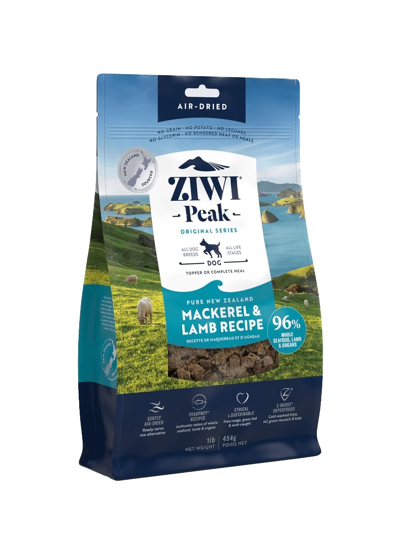 ZiwiPeak風乾狗糧 鯖魚及羊肉配方