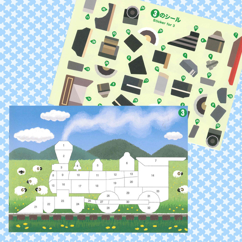 拼圖貼紙書/車輛