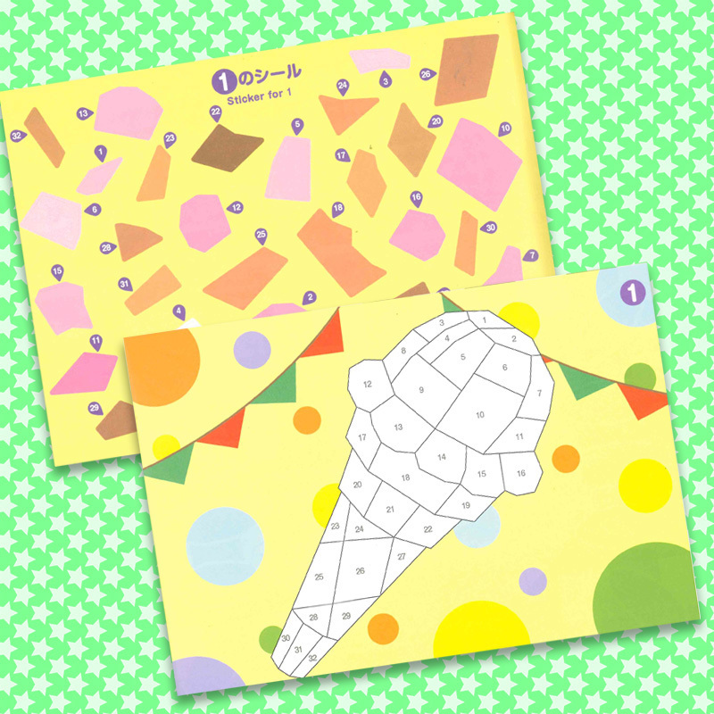 拼圖貼紙書/食物