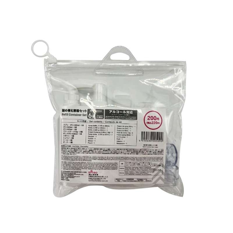 旅行分裝瓶組/6入