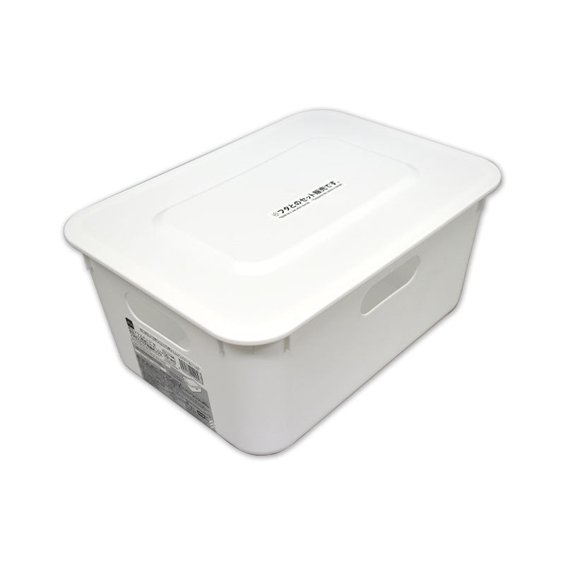 附蓋收納盒/淺型 25.7x12.1x18.8cm