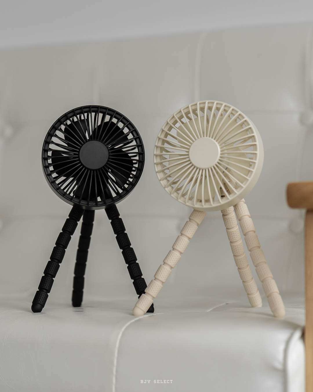 #現貨 HongJin 章魚風扇 掛式風扇 USB充電 風罩可拆式