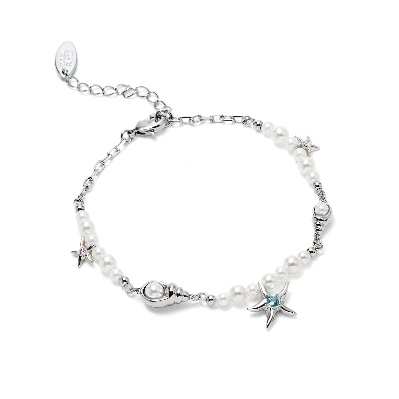 平價飾品,珍珠,海洋,海星,手鍊