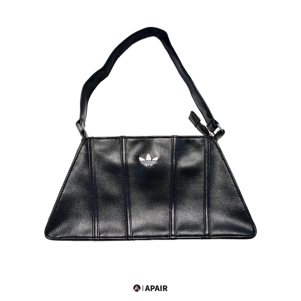 【APAIR】預購 Adidas Originals Logo Bag 手提包 單肩包 黑 balenciaga平替款 IL9610