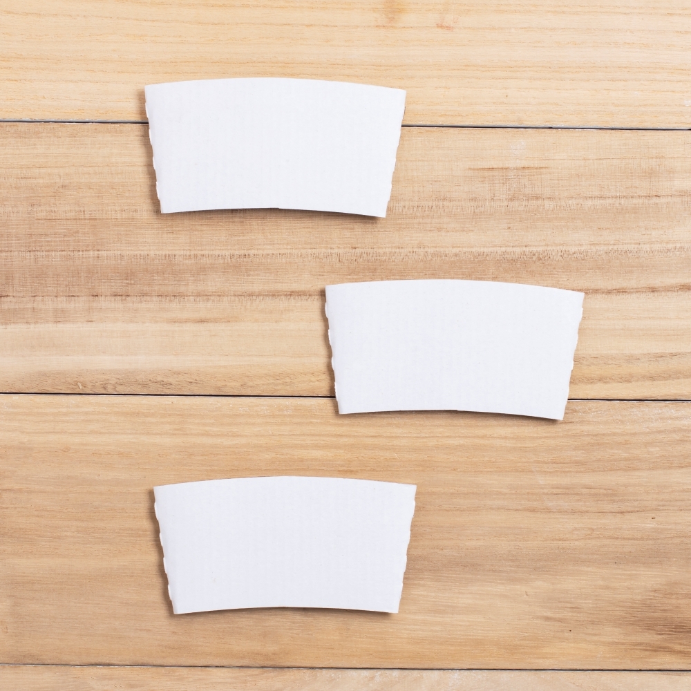 瓦楞杯套 80口徑 白牛