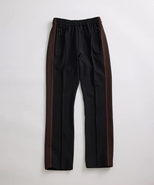 窄管NEEDLES 別注NARROW TRACK PANT CAVALLRY TWILL - BLACK