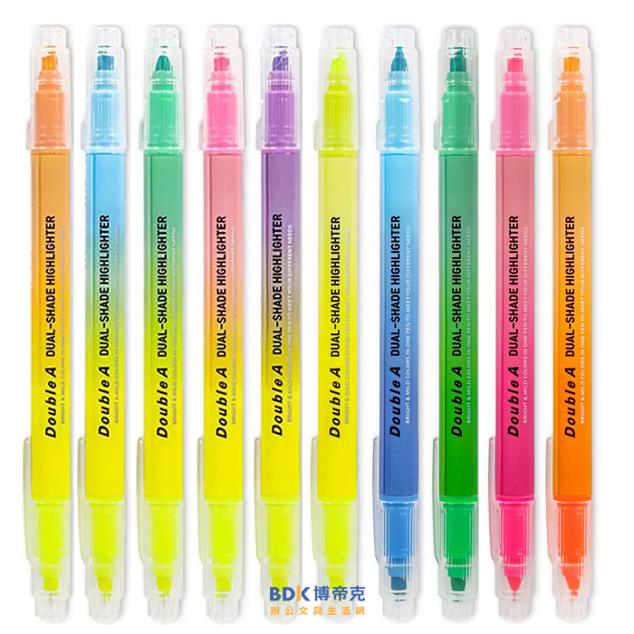 Double A 雙頭螢光筆 DHL-120 系列