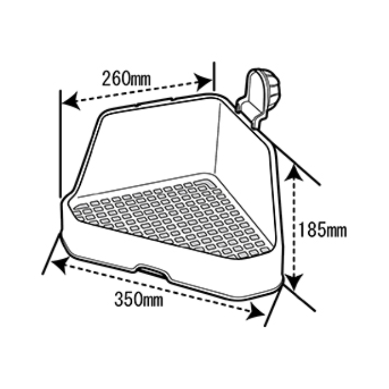 Sanko 雙層三角兔子廁所