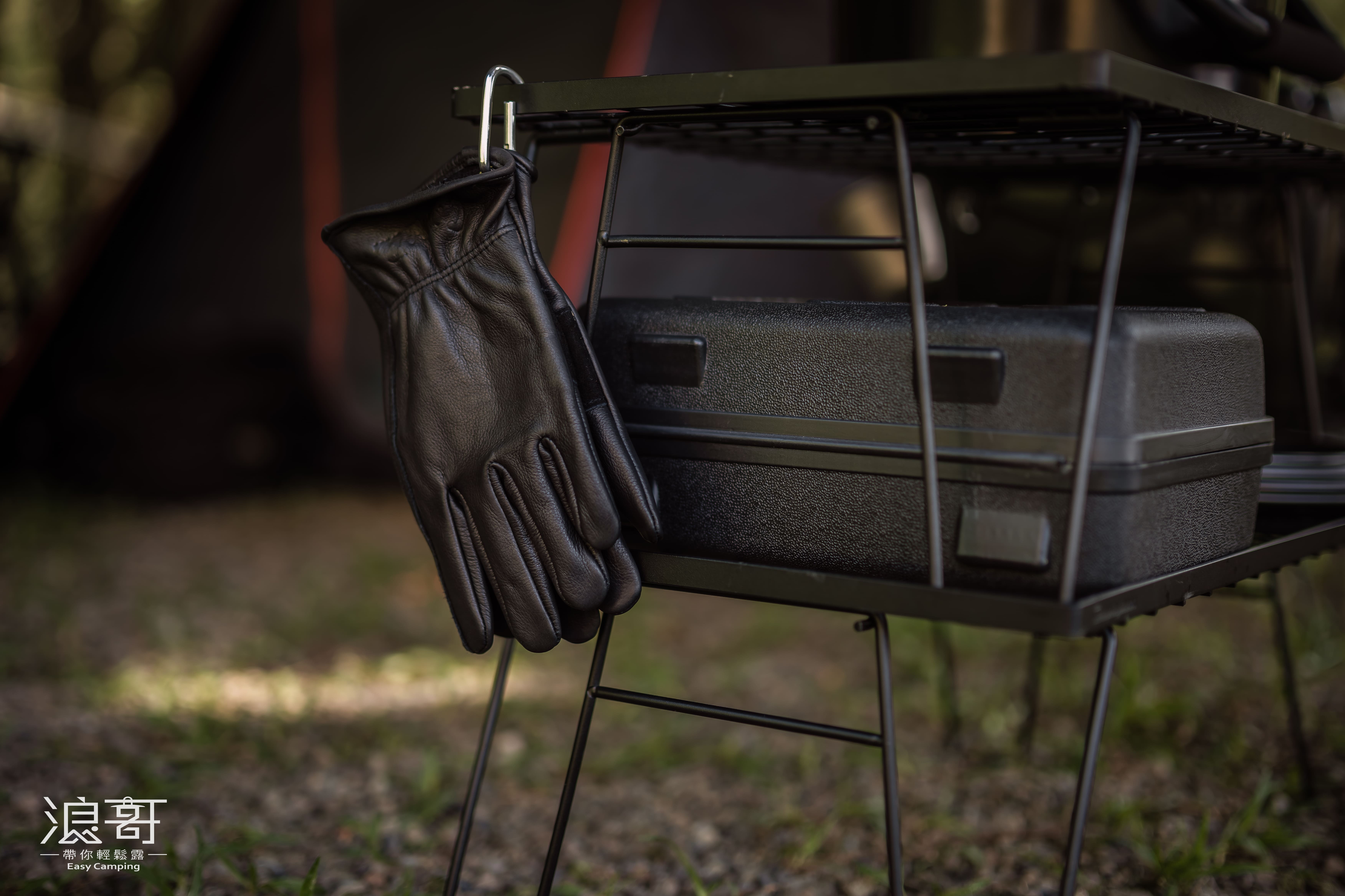 【Camping Bar】牛皮真皮工作手套 加厚款