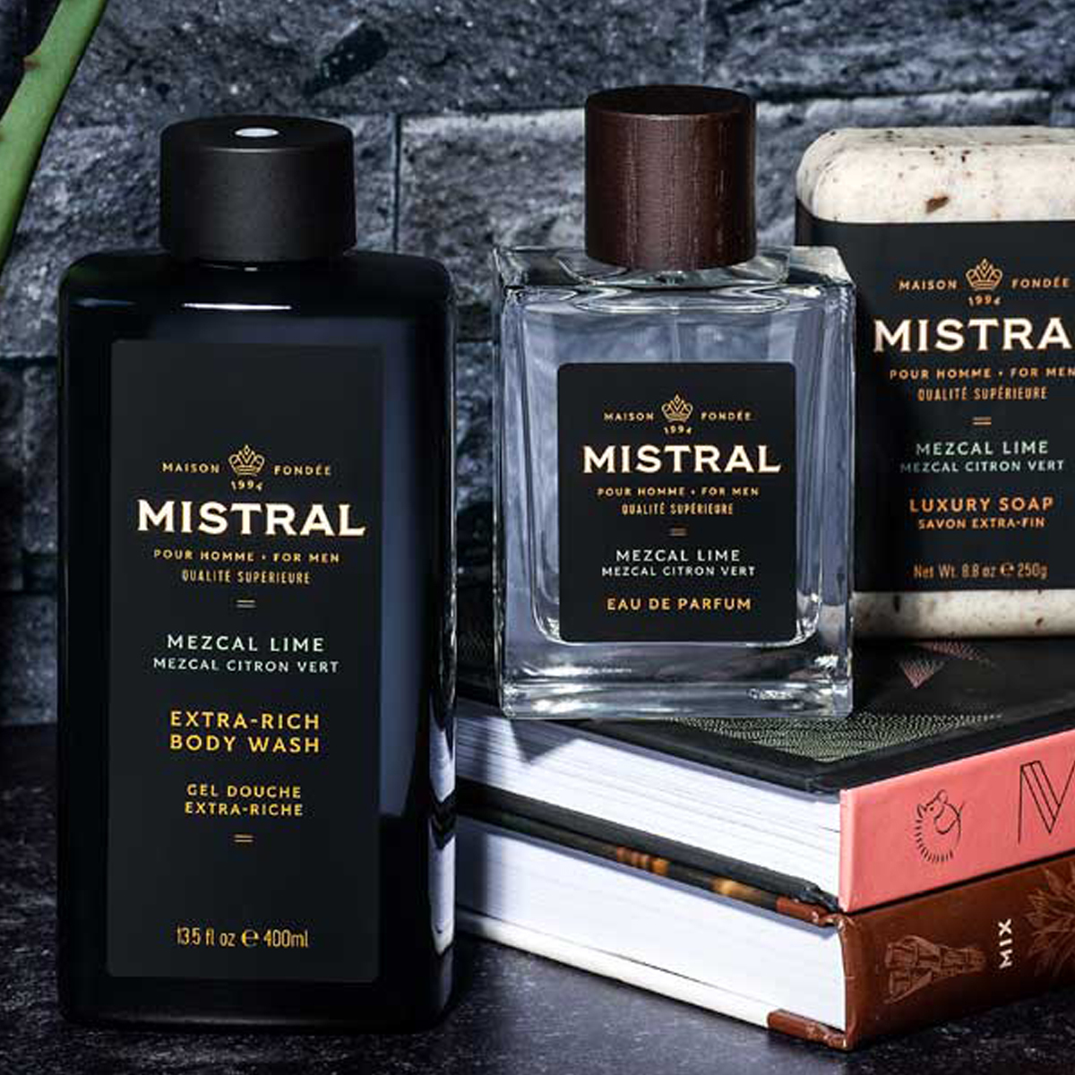 美國 Mistral - 龍舌蘭萊姆 二合一 洗髮沐浴露（Mezcal Lime）