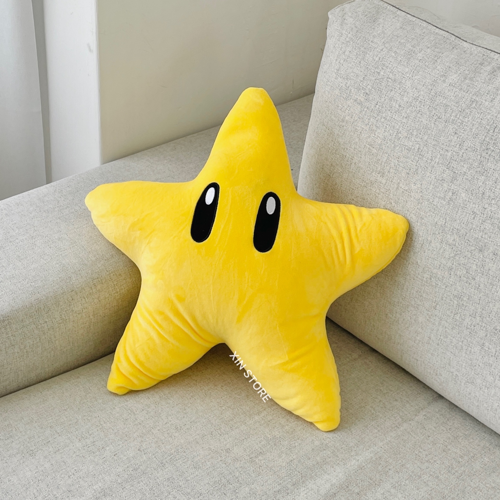 【現貨】 環球影城 Super Mario 日本限定 瑪利歐 問號 方形 星星 抱枕