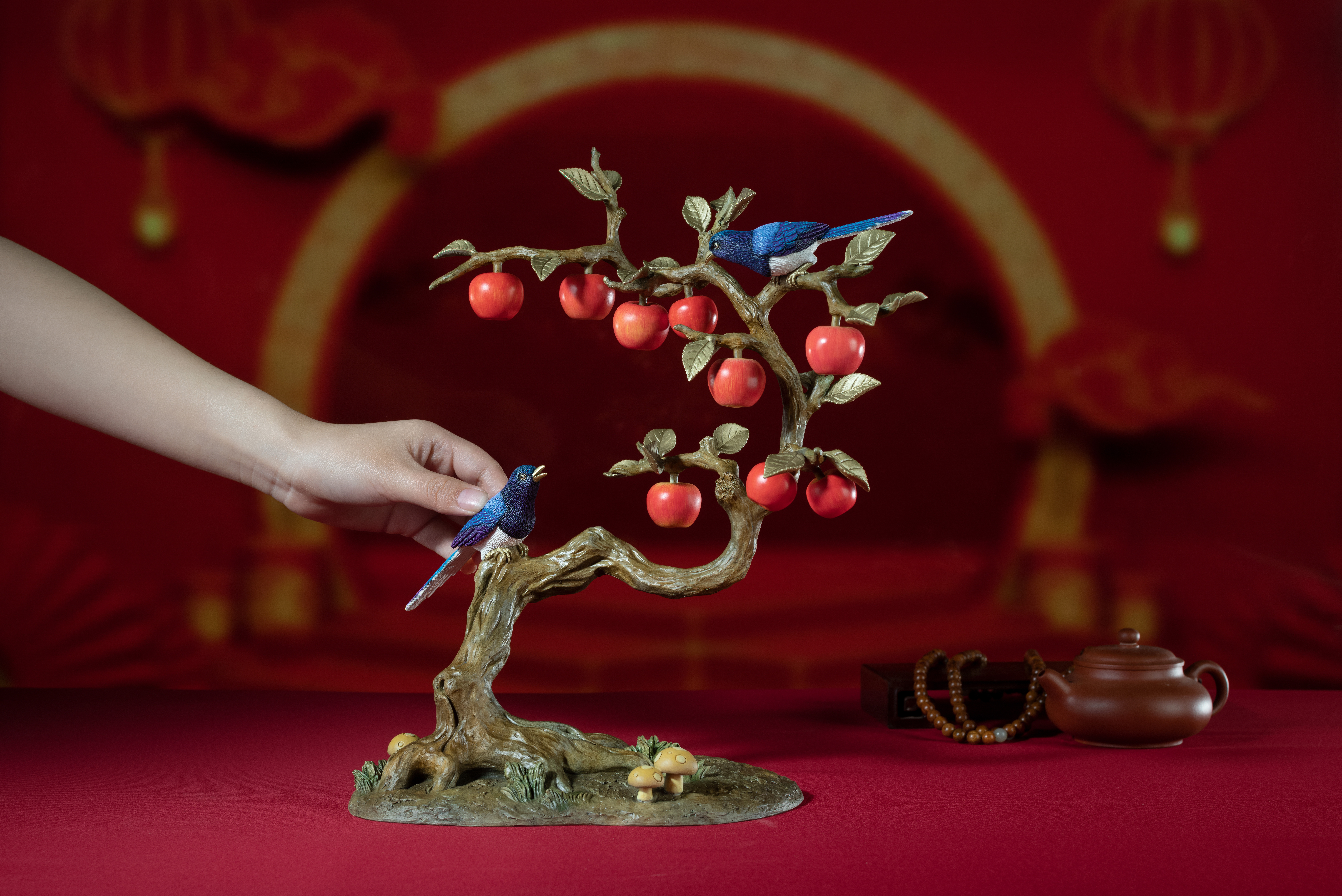 平安喜樂(喜鵲與蘋果)