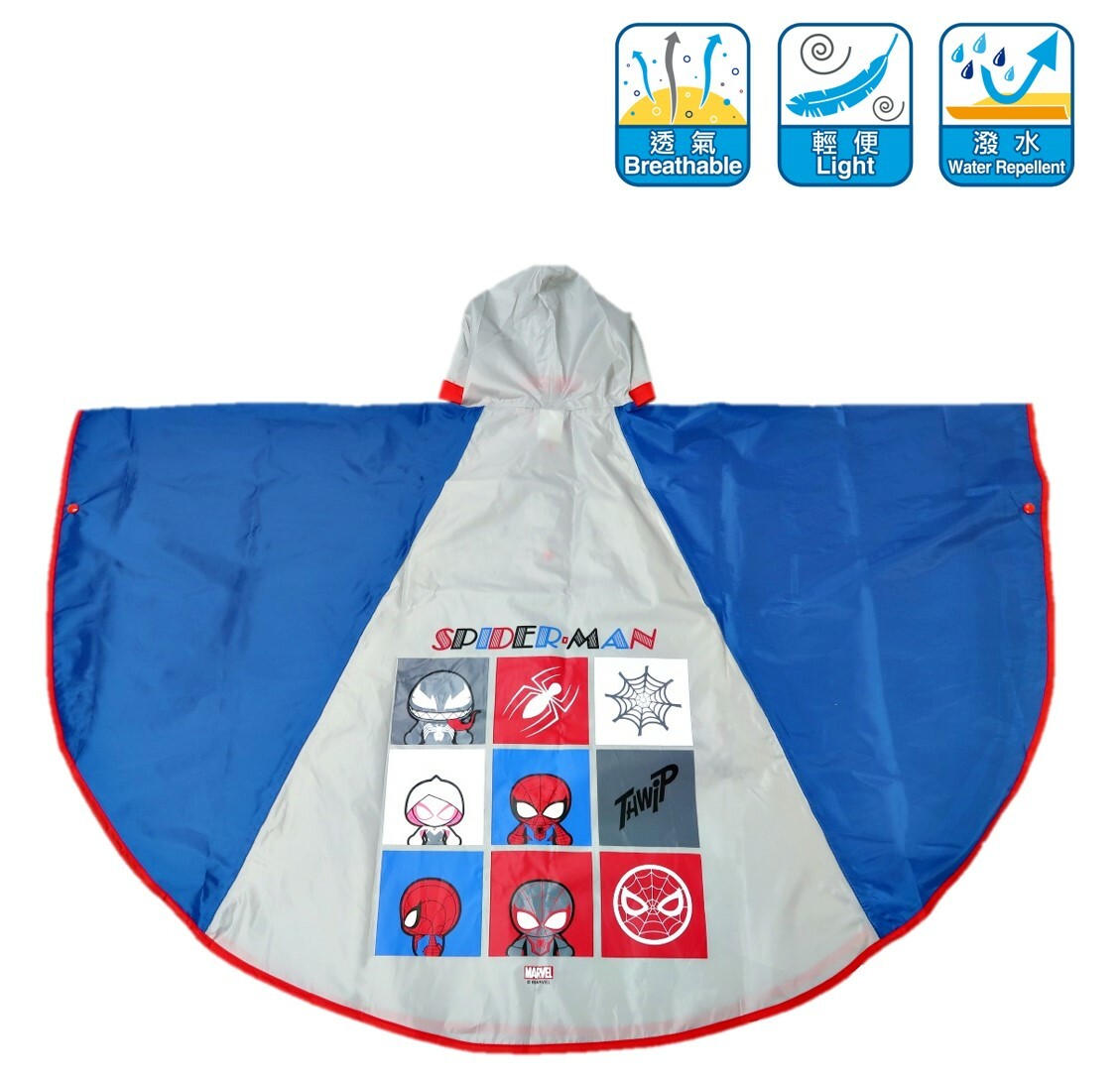 Marvel 滌綸雨衣斗篷-蜘蛛俠