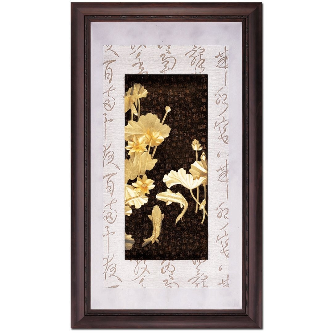 金箔畫｜連年有餘 吉祥開運首選｜開業開市 喬遷生日禮物推薦