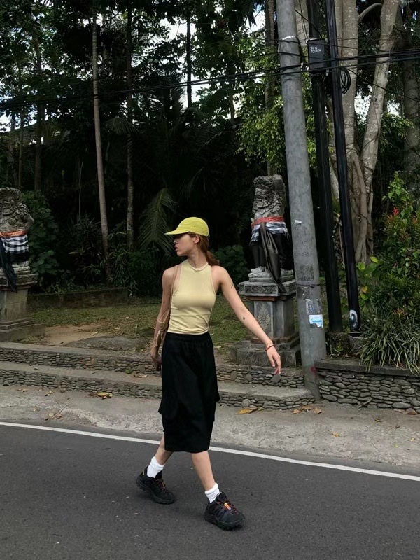 🇰🇷韓國 側口袋 寬鬆 尼龍 五分 短褲