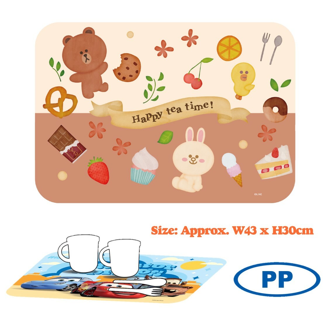 LINE FRIENDS PP餐墊/枱墊