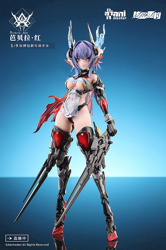 「ACG.GO」「預購」日版 大漫匠Animester Thunderbolt—Barbera·Red  1/9 PVC Figure