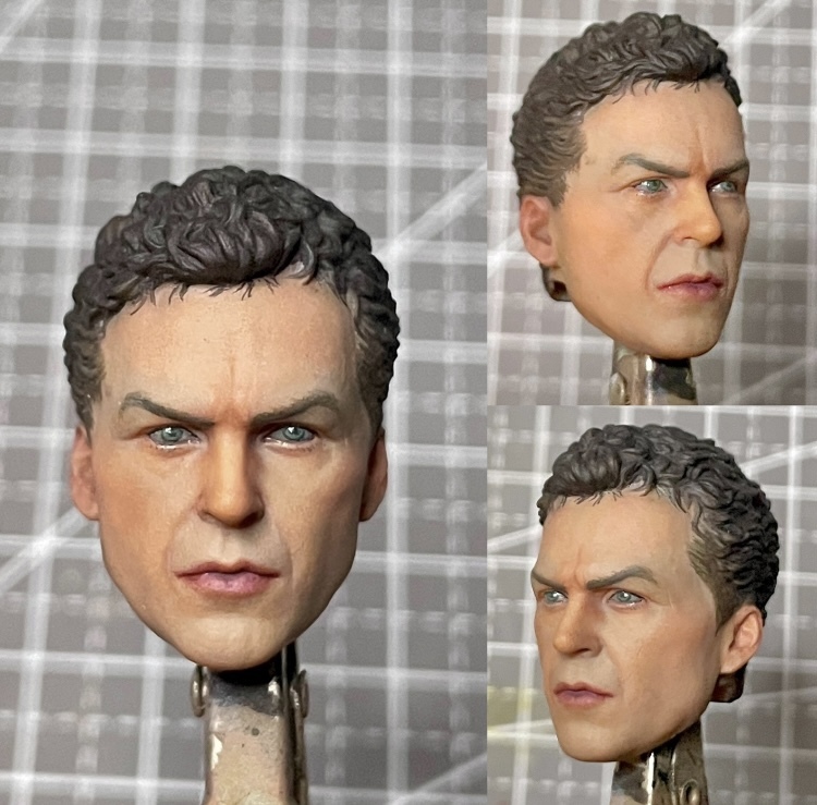 Custom Made 1989 Bruce Head Sculpt (Mezco Size)