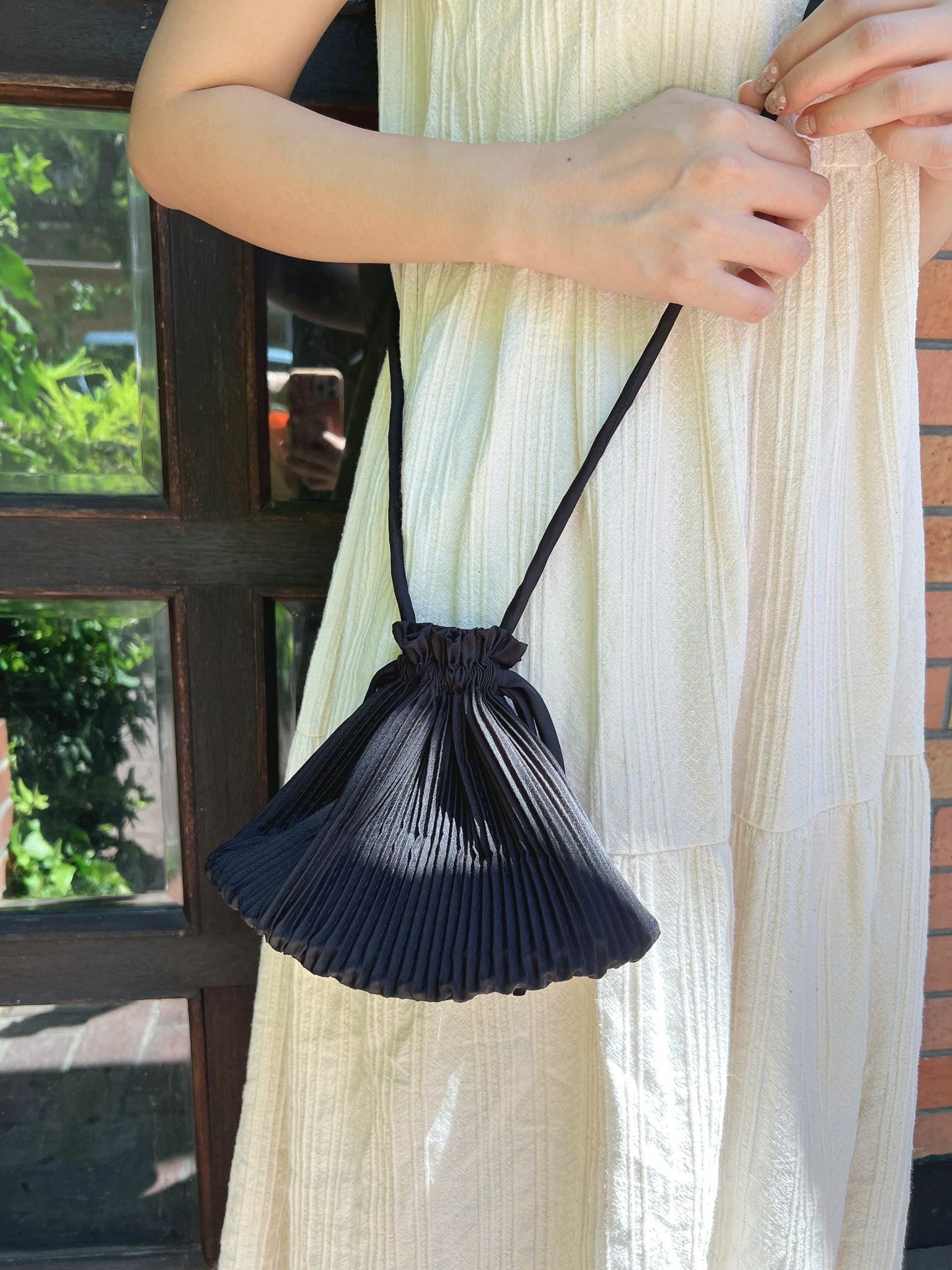 泰國 BKK 細斜咩摺袋