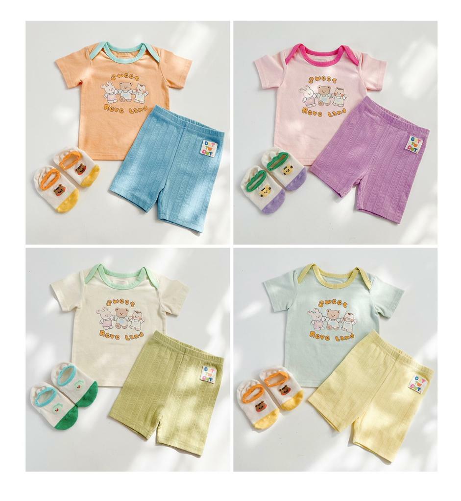 (現貨)DTD 可愛衫+褲set