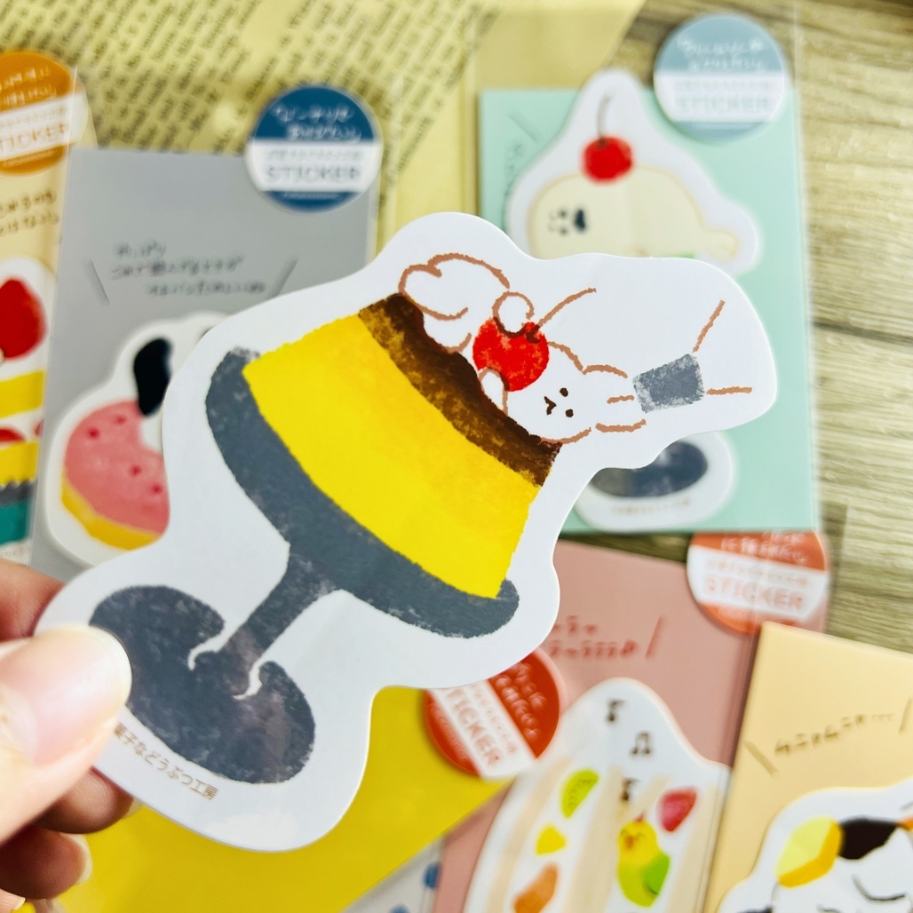 日本古川紙工 菓子工房系列 超大張貼紙 單張