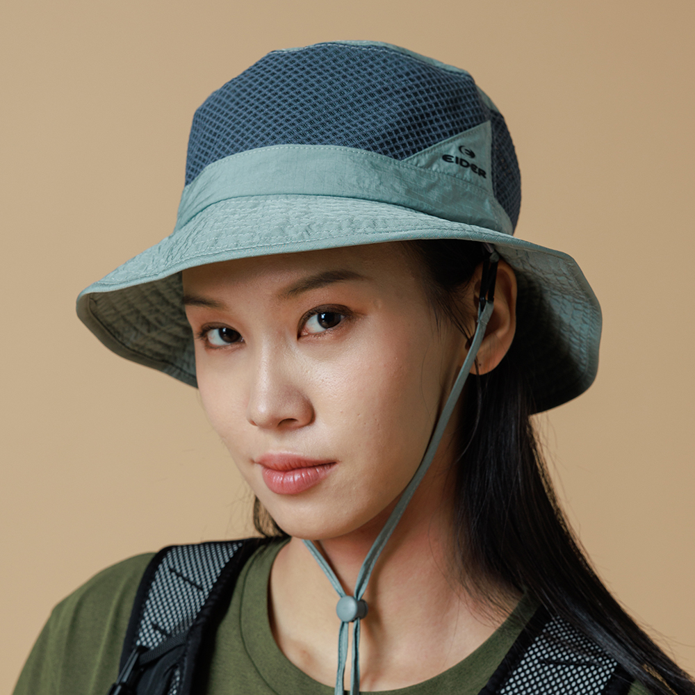 【EIDER】網眼漁夫帽 / 23EDMM23C18-[灰]