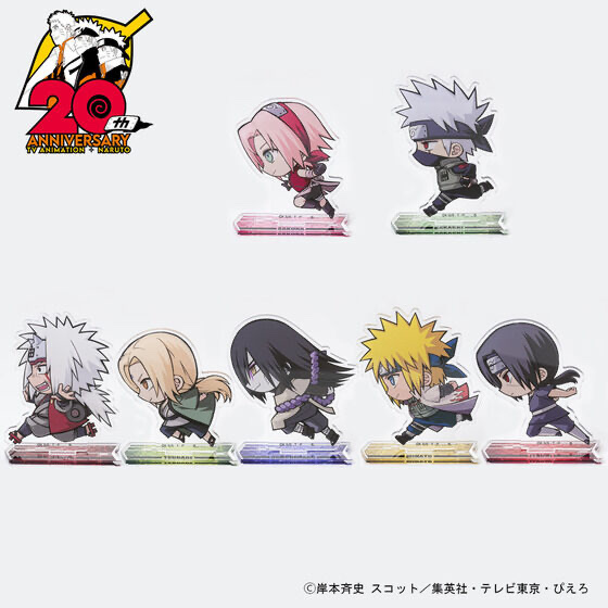 242613 Pbandai 預訂2026/2月 NARUTO　走るデフォルメシリーズvol.2　アクリルスタンド