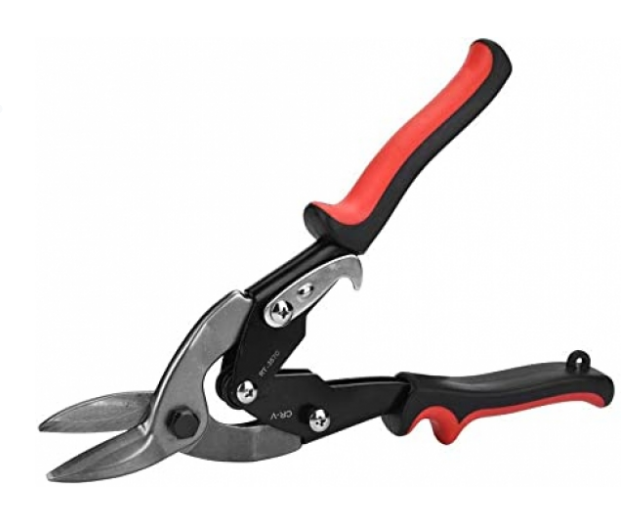 飛鹿牌 10" 紅柄左鐵剪