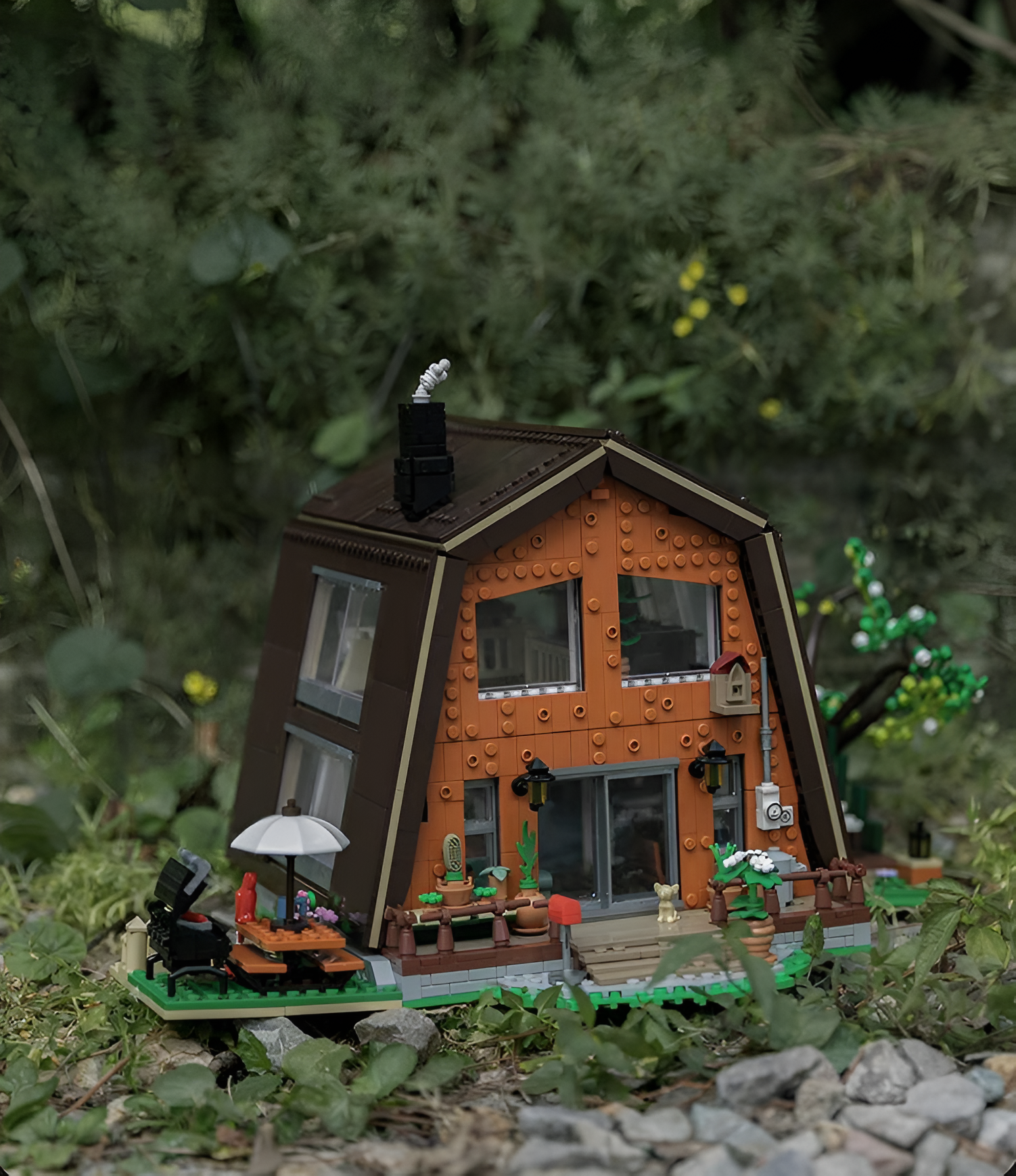 拼奇 森林小屋 小木屋 收藏積木(85003)