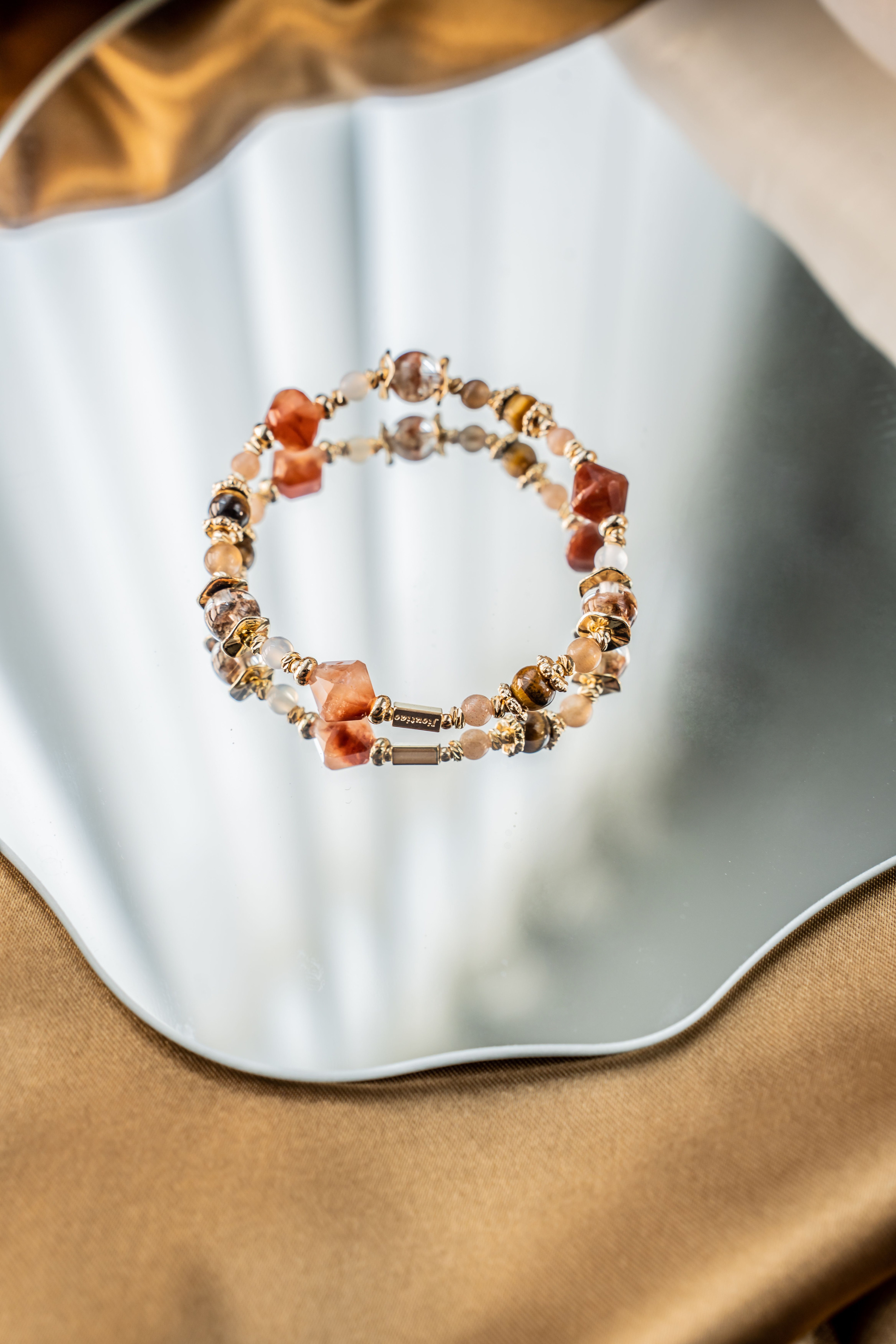 為沙漠注入水：紅兔毛｜彩幽靈｜骨幹金太陽｜黃虎眼｜白玉髓