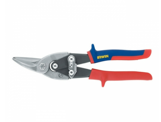 美國"IRWIN" 10" 紅柄左鐵剪