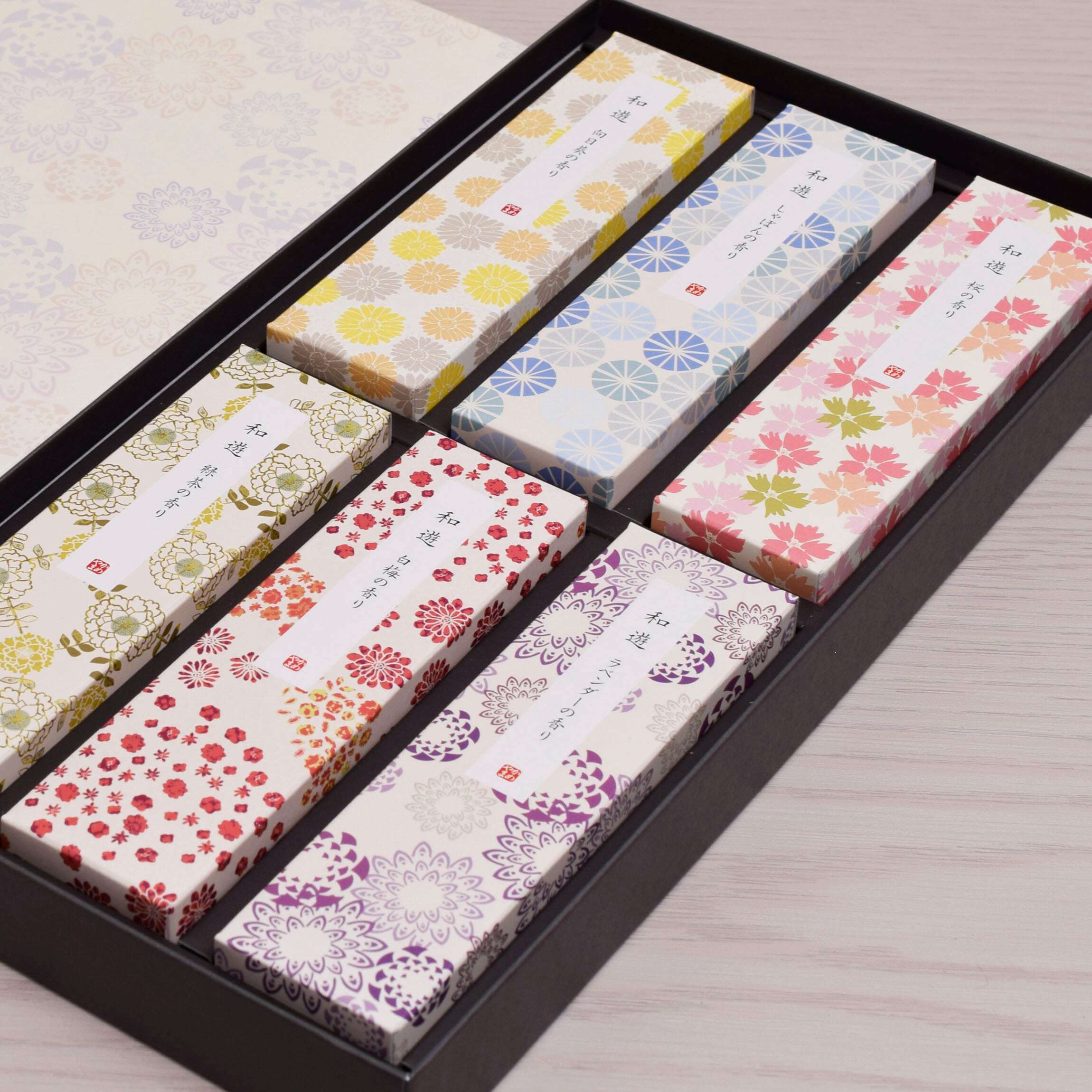 日本龜山 和遊 線香套裝 (6小盒入）