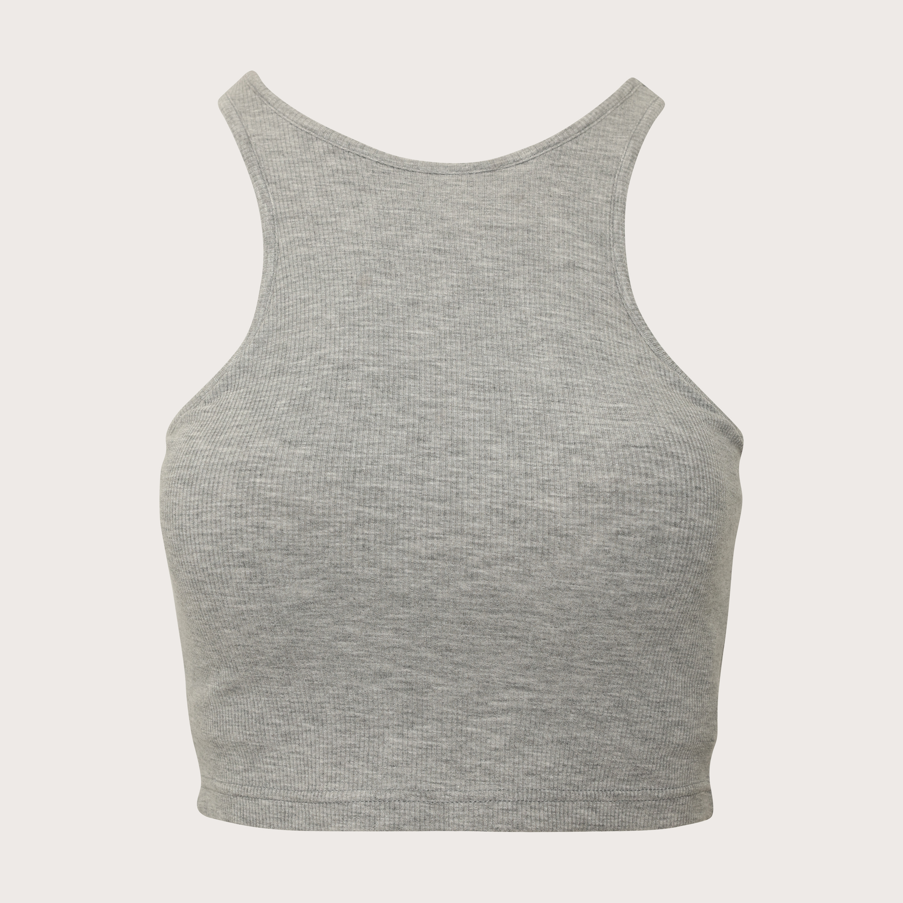 Summer Basic Bra Top-Light Gray