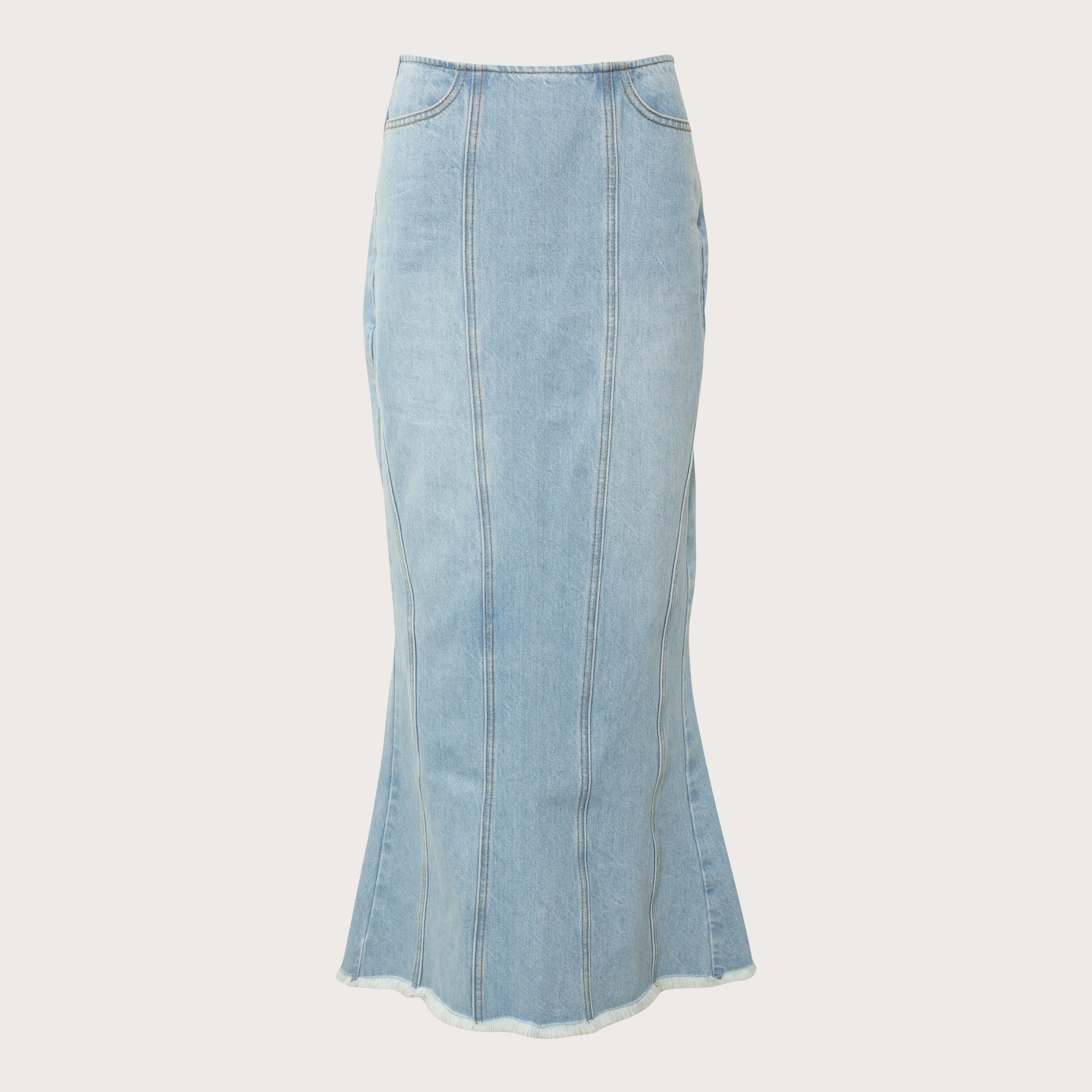 Denim Mermaid Skirt