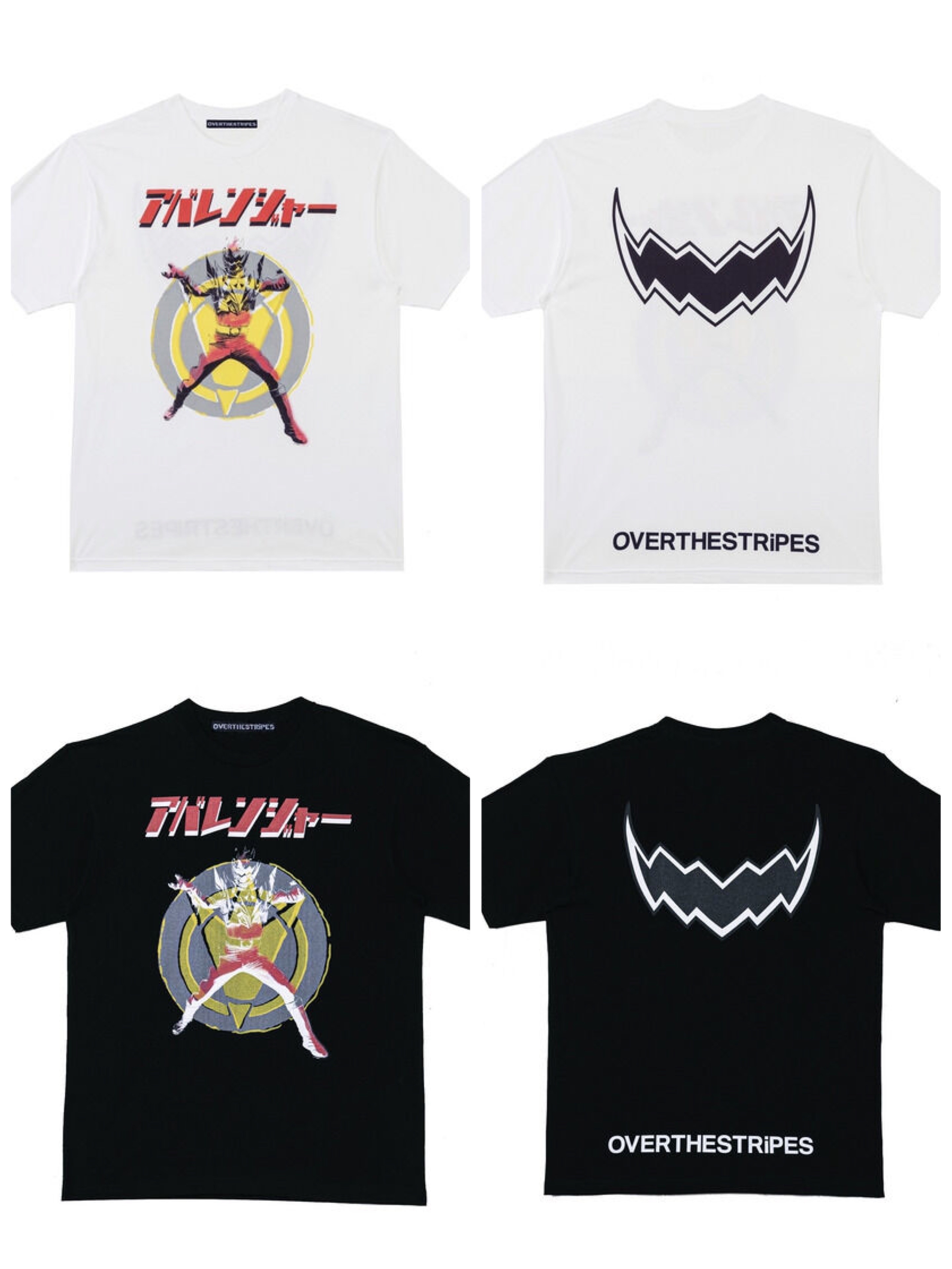 Pbandai 預訂2023/10月 爆竜戦隊アバレンジャー×OVER THE STRiPES Tee