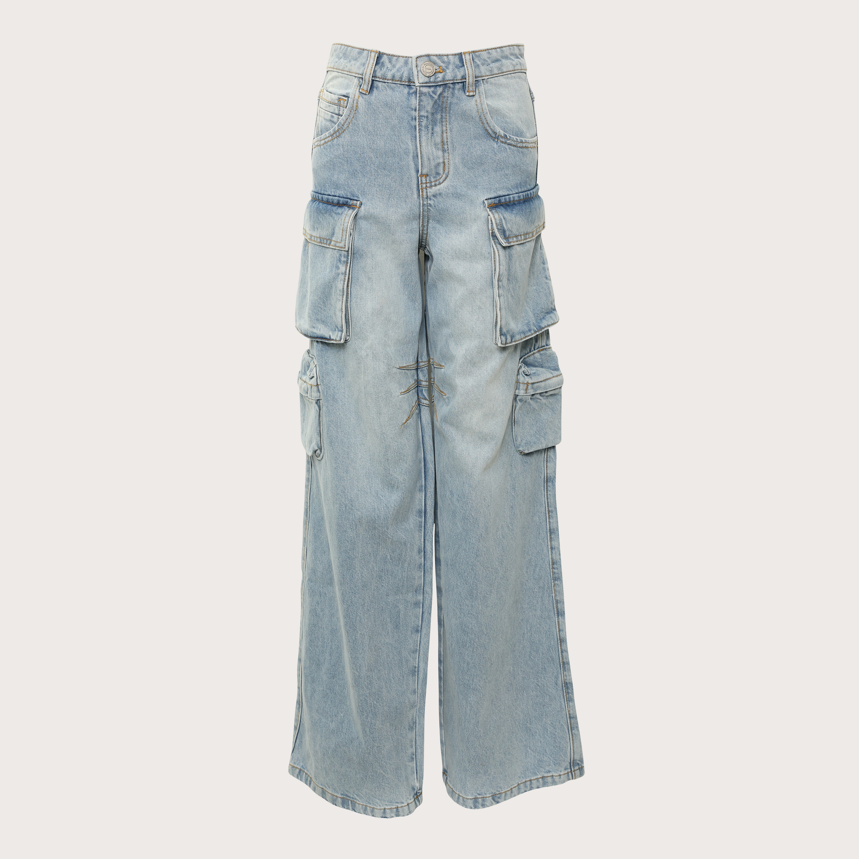 Utility Pockets Jeans