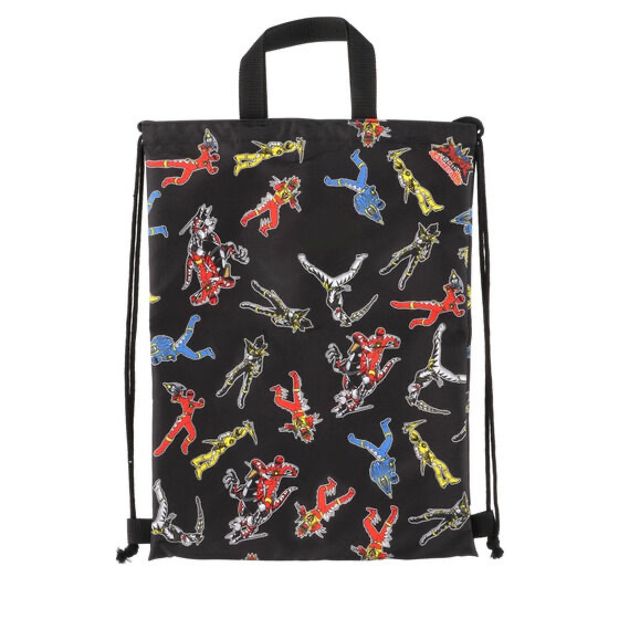 Pbandai 預訂2023/10月 爆竜戦隊アバレンジャー×OVER THE STRiPES（オーバーザストライプス）ナップトート 索繩背囊