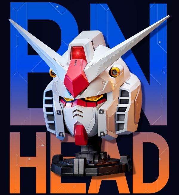 Bandai Namco BN HEAD Collection Vol.1 RX-78-2 元祖高達《機動戰士高達》(6974913232145) 大高達頭