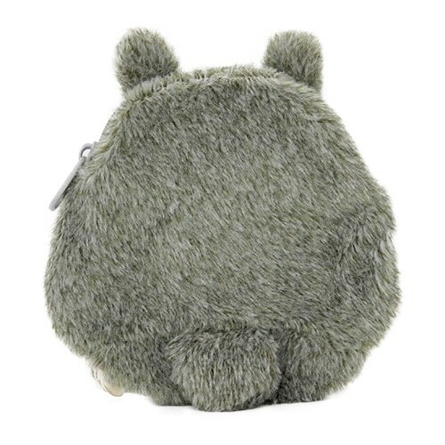 柔軟零錢包 大龍貓 笑臉