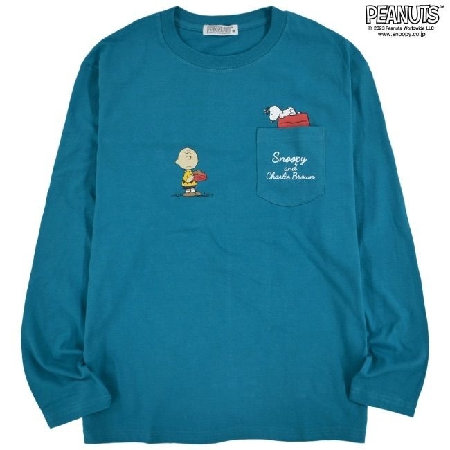 SN0144 Snoopy Long Sleeves (Blue)