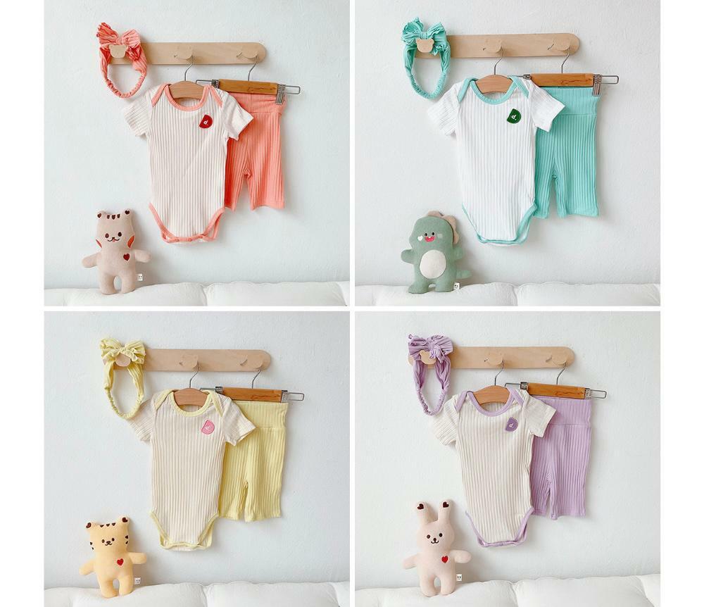 (現貨) DTD Bodysuit+褲+髮帶set