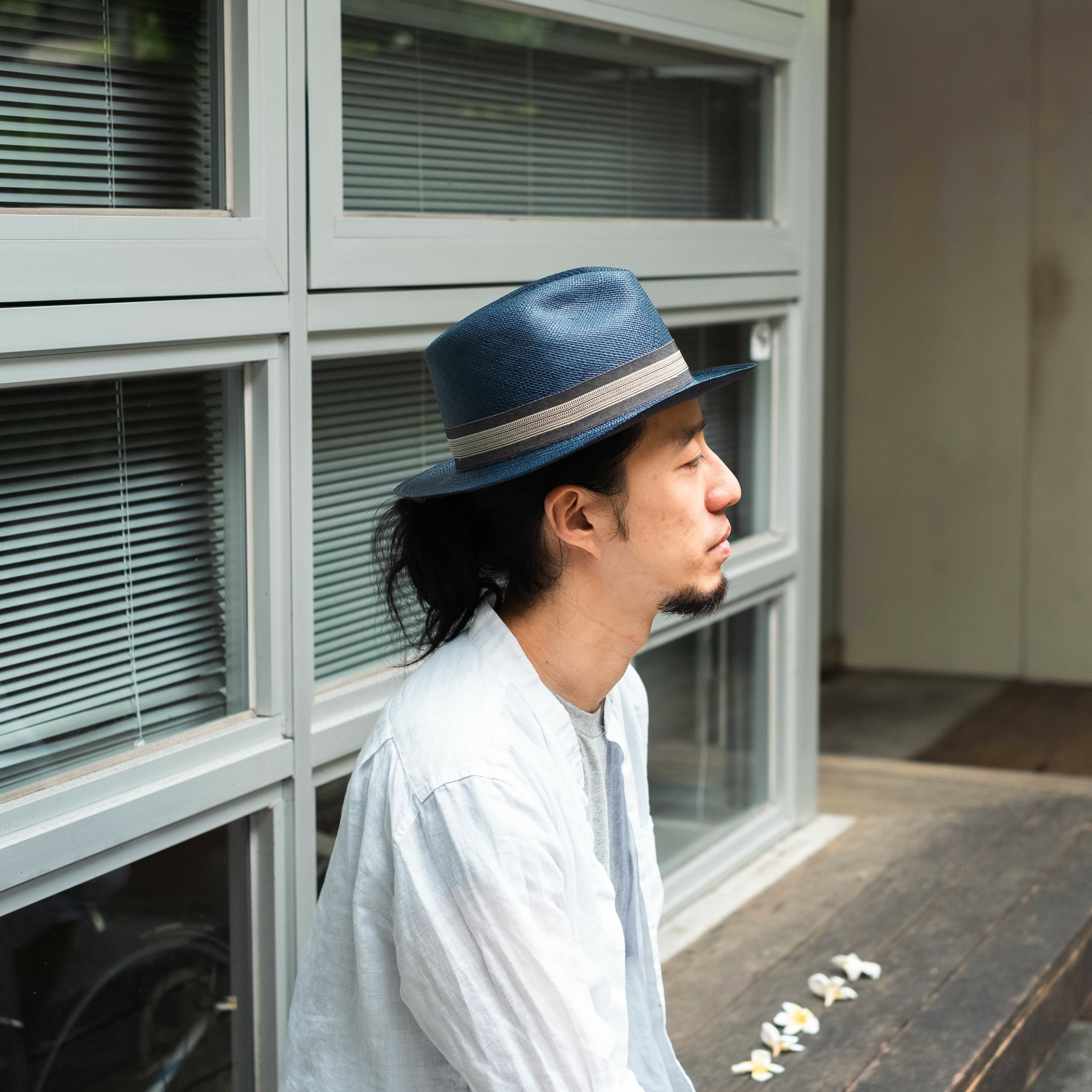 巴拿馬帽｜Fedora 海藍｜厄瓜多限定