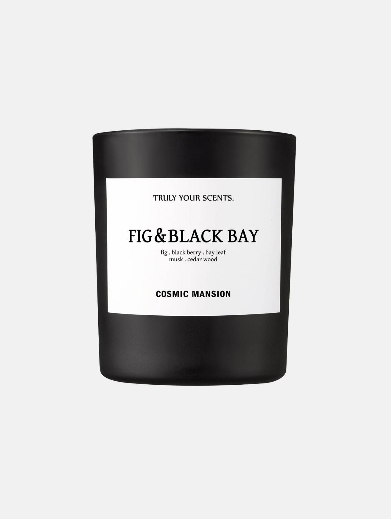 COSMIC MANSION CANDLE FIG & BLACK BAY