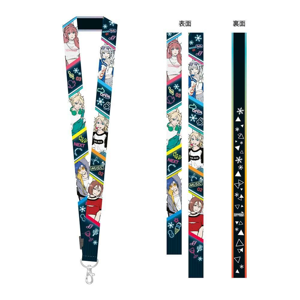 初音未來-掛繩-ネックストラップ（渡瀬しぃの）