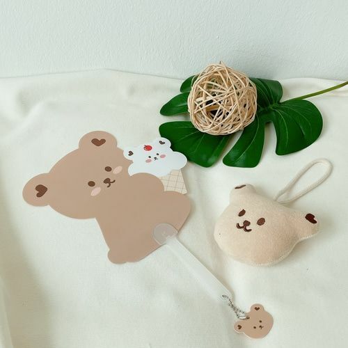 (現貨) DTD 熊仔雪糕扇