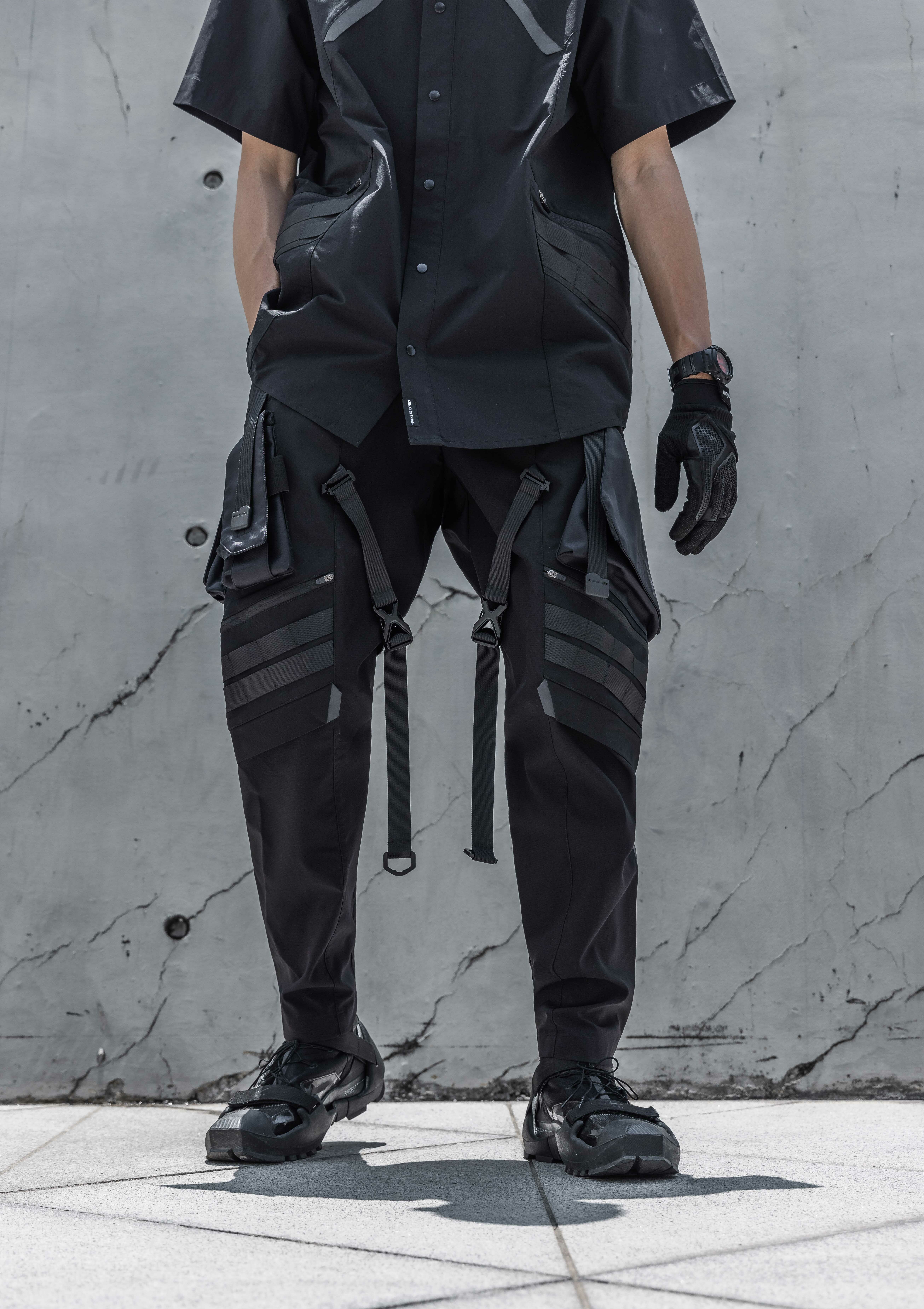 TCXP780-23 功能性戶外防水分層擴容口袋長褲