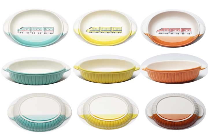 日本新幹線萬古燒陶瓷湯碗